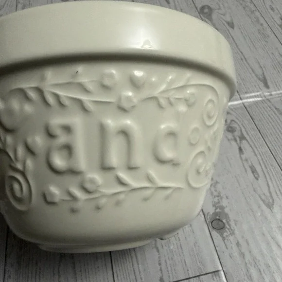 Mason Cash Flour Power Pudding Bowl White Nesting Style S36 Dish Baking Baking - Picture 8 of 10